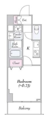 ロイジェント志村坂上の物件間取画像